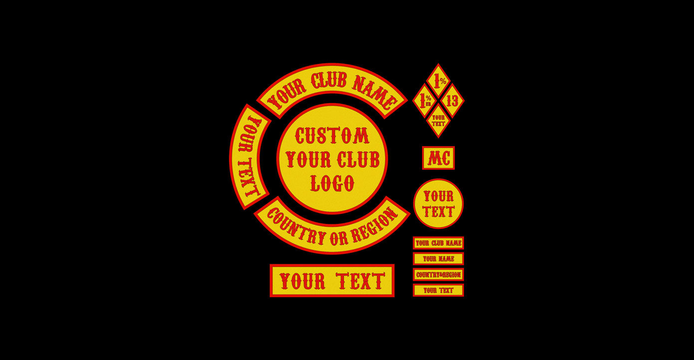 Motorcycle Club Patches Custom